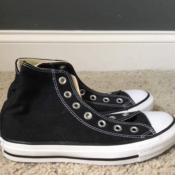 Converse Shoes - Black High Top Converse
